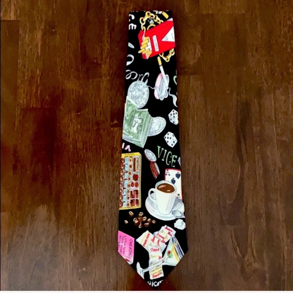 Nicole Miller Silk Tie